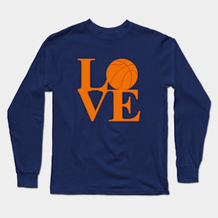 Love Basketball Long Sleeve T-Shirt